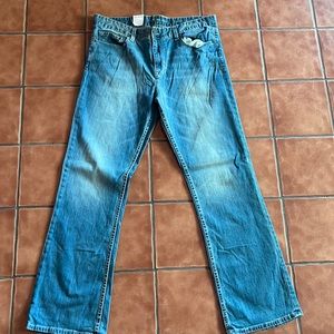 Blue Calvin Klein Boot Cut Jeans
